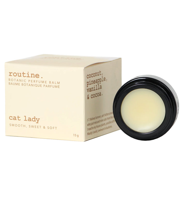 Routine Cat Lady Botanic Perfume Balm