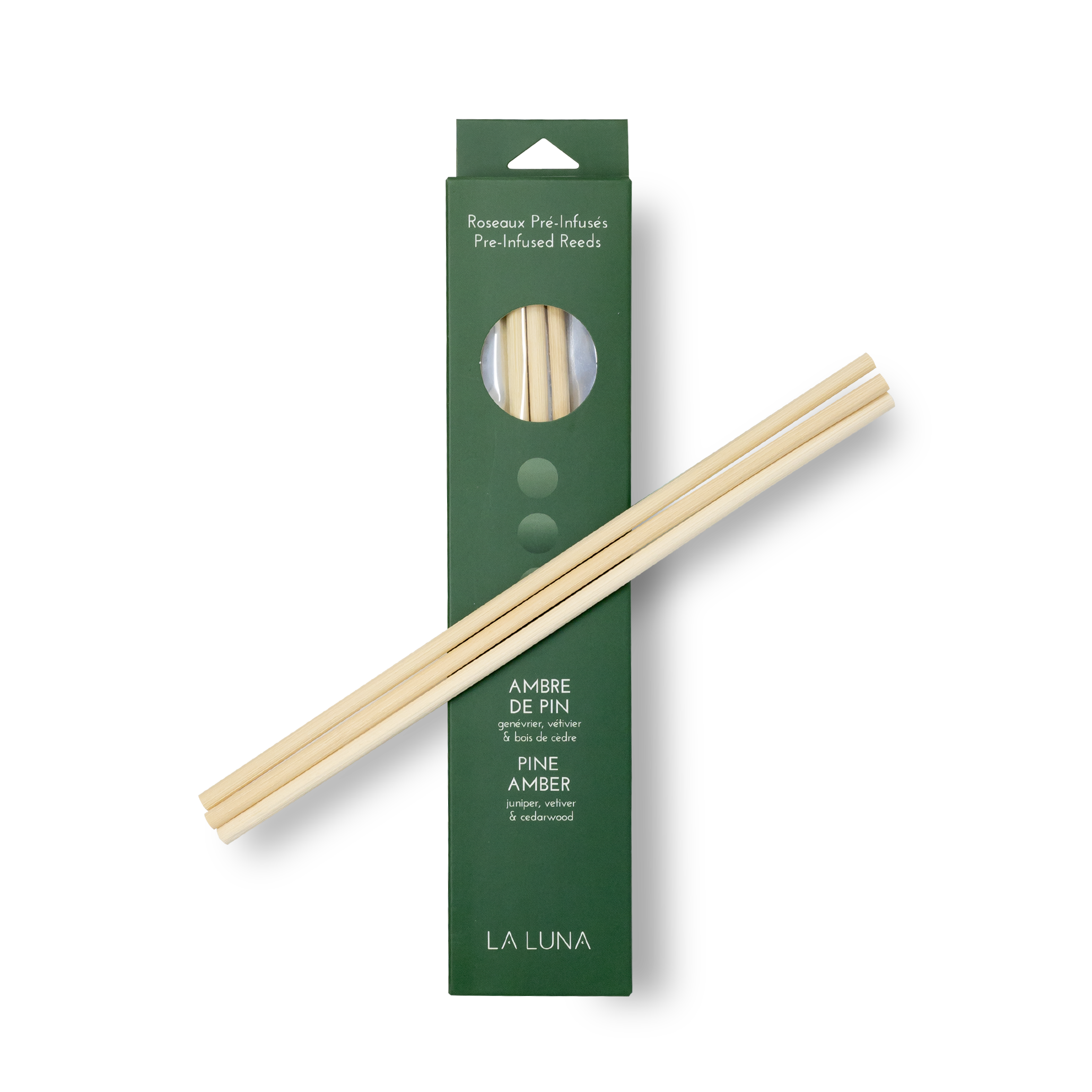 La Luna Pine Amber Pre-Infused Reeds
