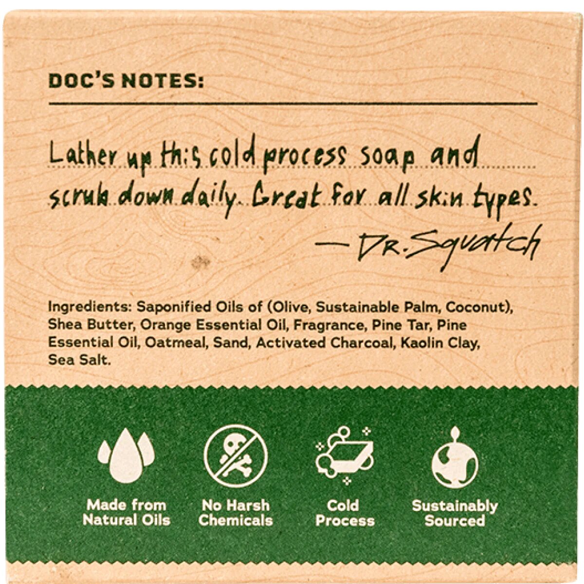 Pine Tar Men's Bar Soap
