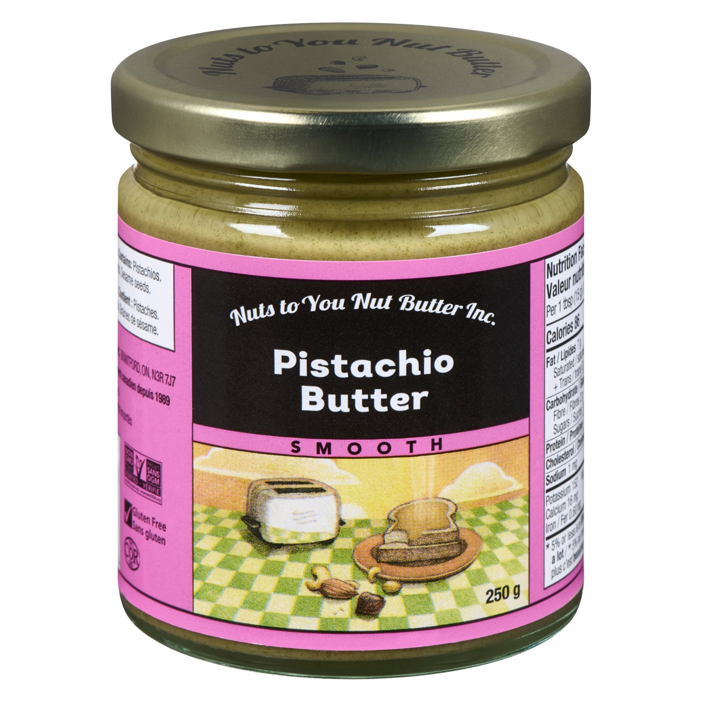 Nuts To You Smooth Pistachio Butter