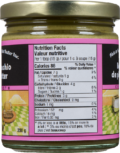 Smooth Pistachio Butter