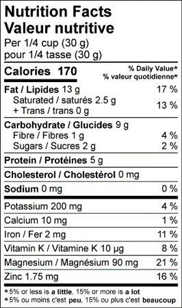 Prana Organic Non-Roasted Cashews