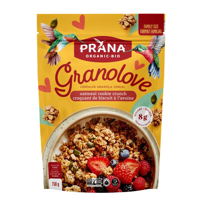 Prana Oatmeal Cookie Crunch Granola