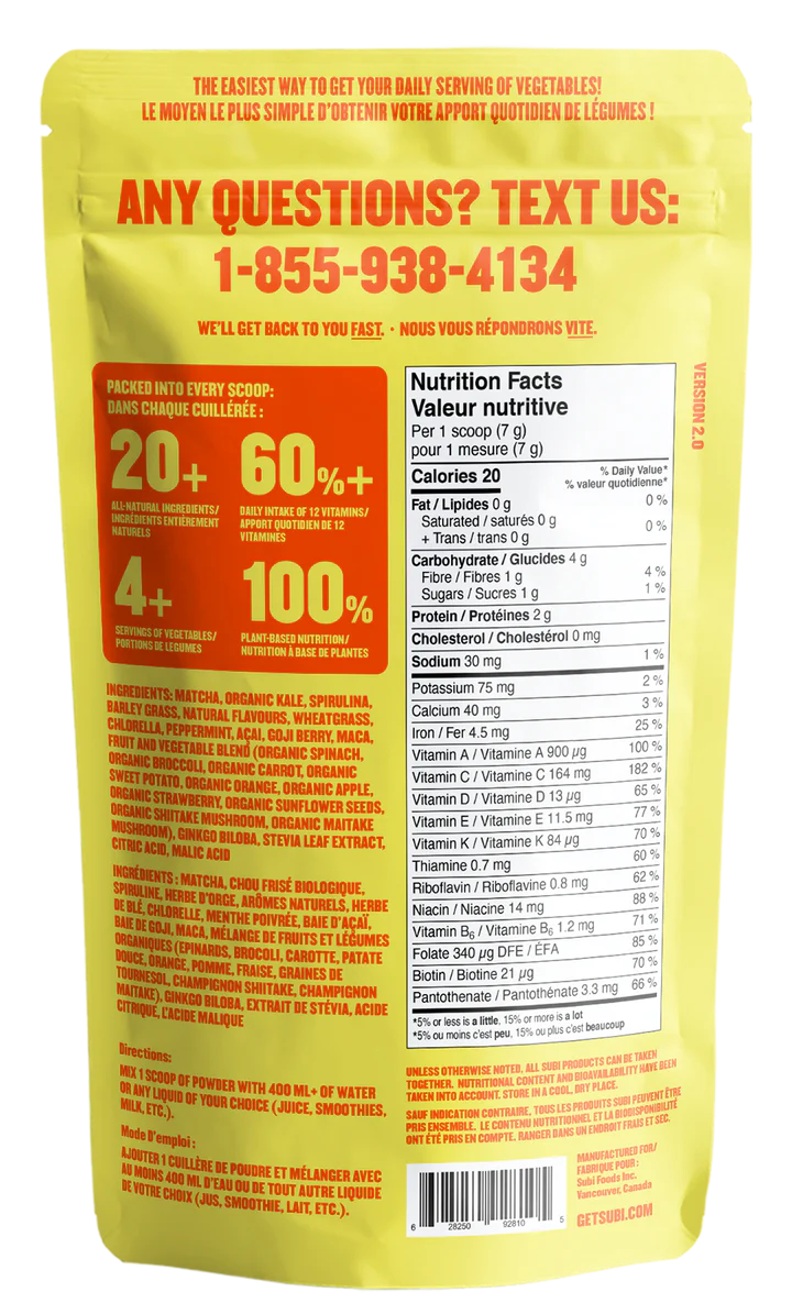 SUBI Pineapple Mango Super Juice Mix