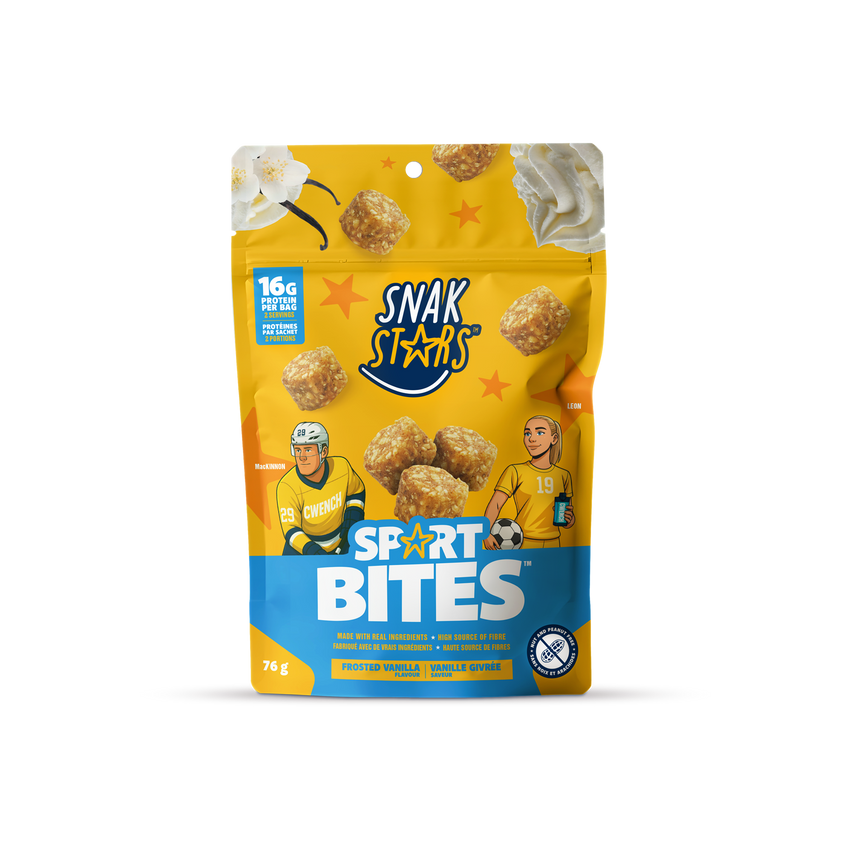 Frosted Vanilla Sports Bites