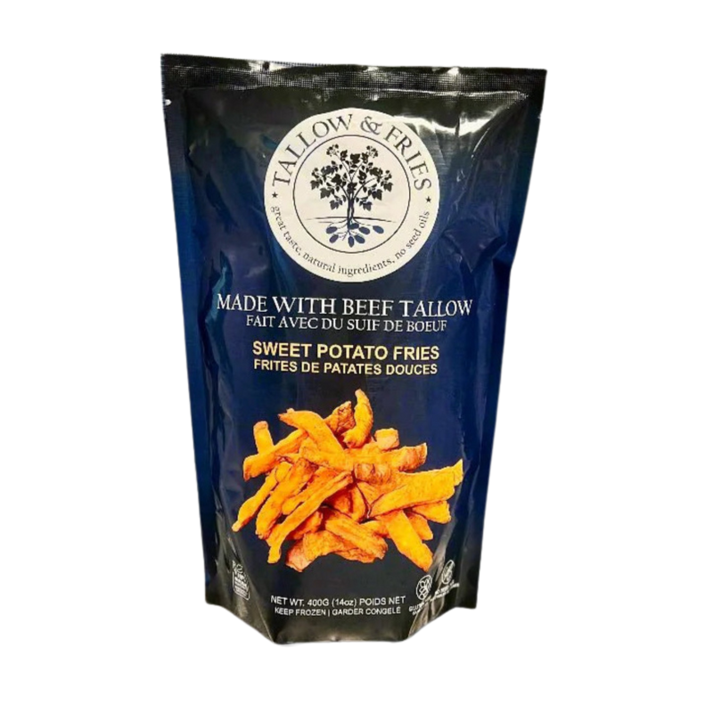 Sweet Potatoes Fries With Beef Tallow