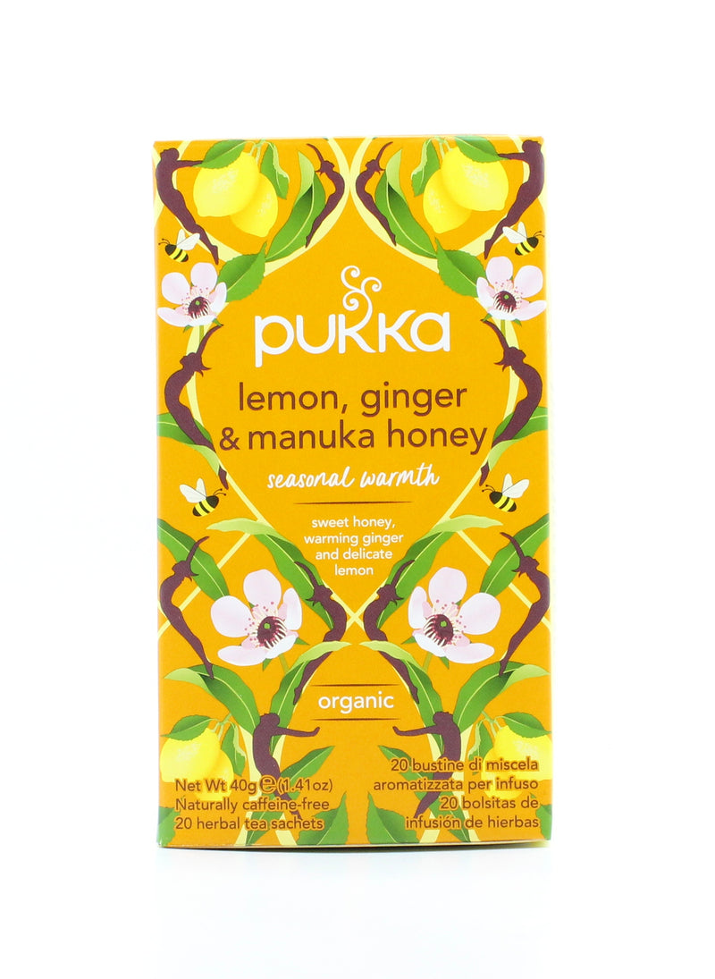 Lemon Ginger & Manuka Tea