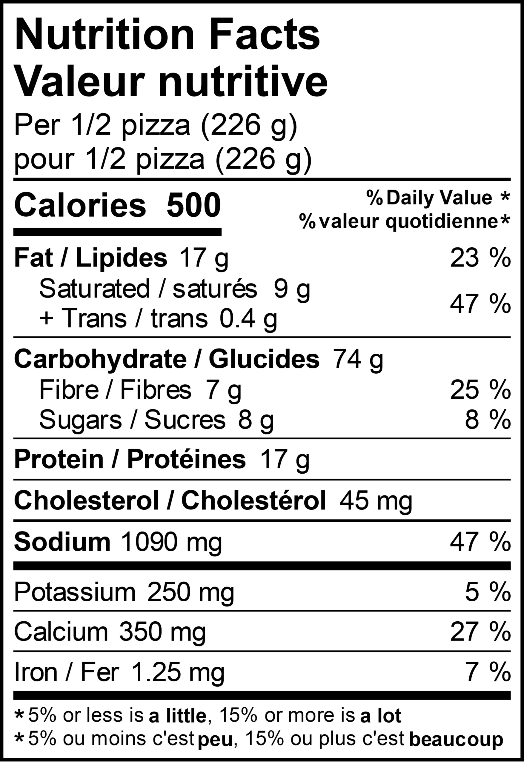 Oggi Foods Quattro Formaggi Pizza