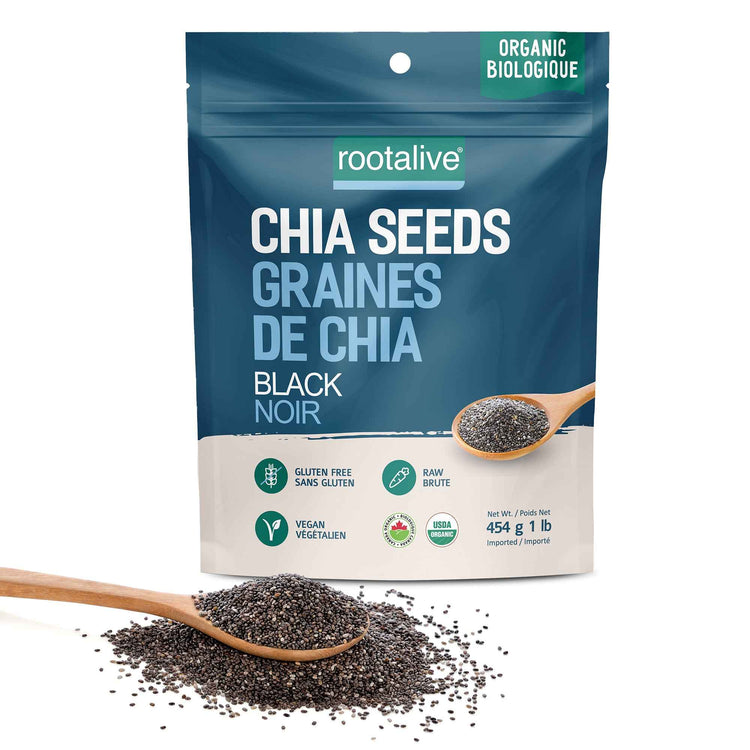 Rootalive Org Black Chia Seeds