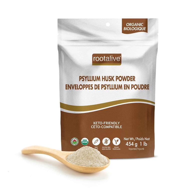 Rootalive Organic Psyllium Husk Powder