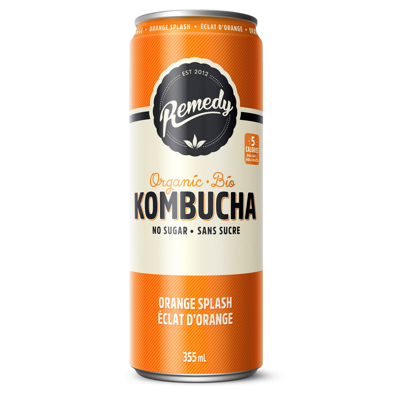 Organic Orange Splash Kombucha