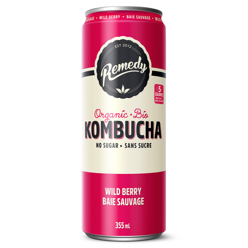 Organic Wild Berry Kombucha