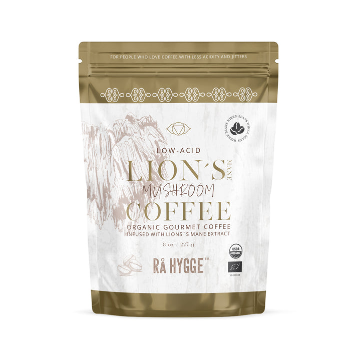 Ra Hygge Lion's Mane Whole Bean Coffee