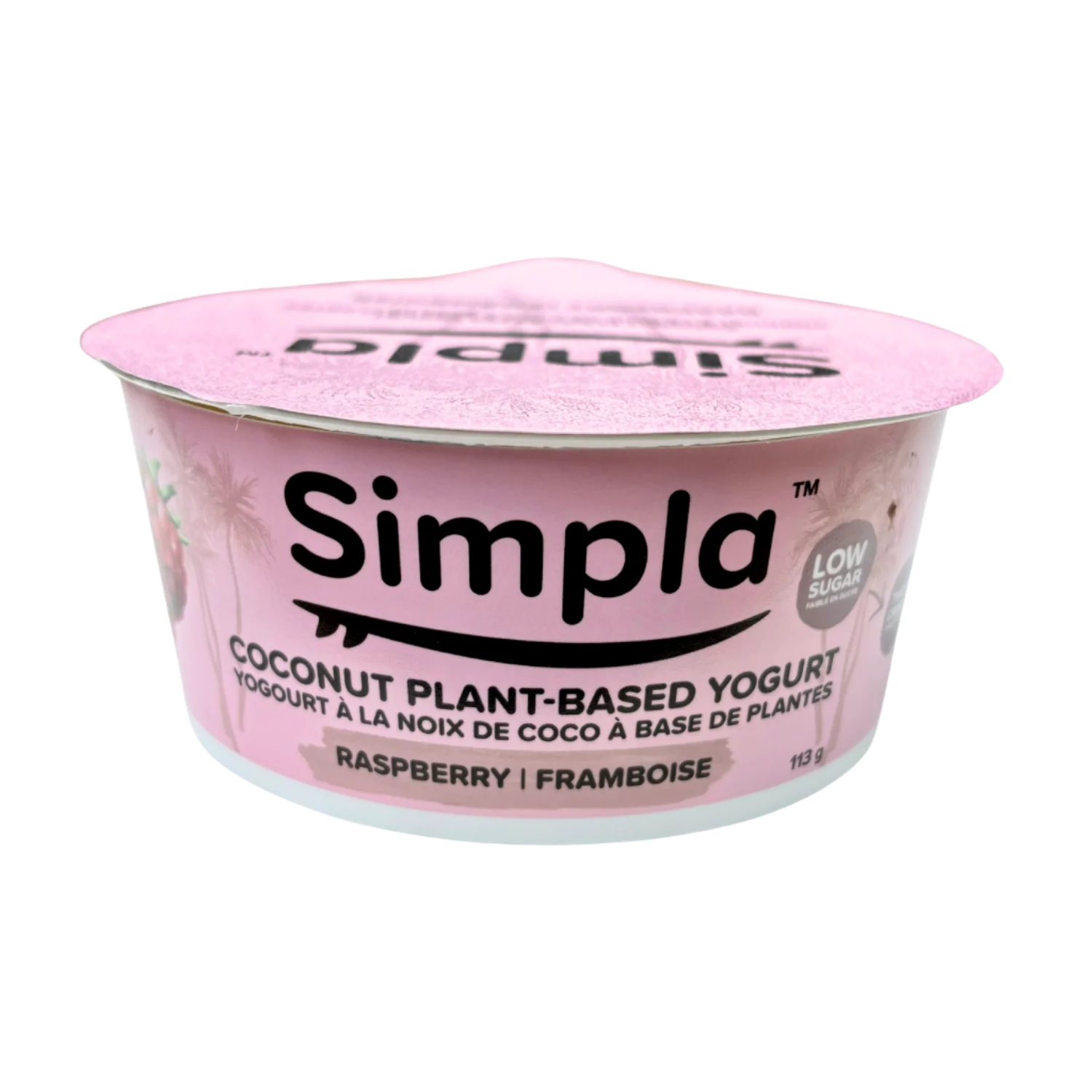 Raspberry Plant-Based Coconut Yogurt