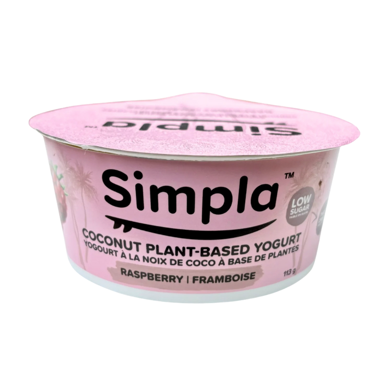 Raspberry Plant-Based Coconut Yogurt