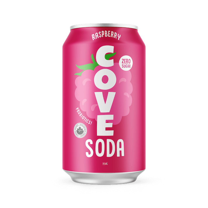 Raspberry Probiotic Soda