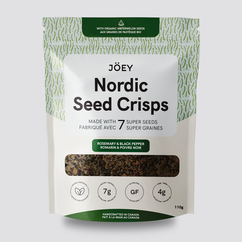 Rosemary & Black Pepper Nordic Seed Crisps