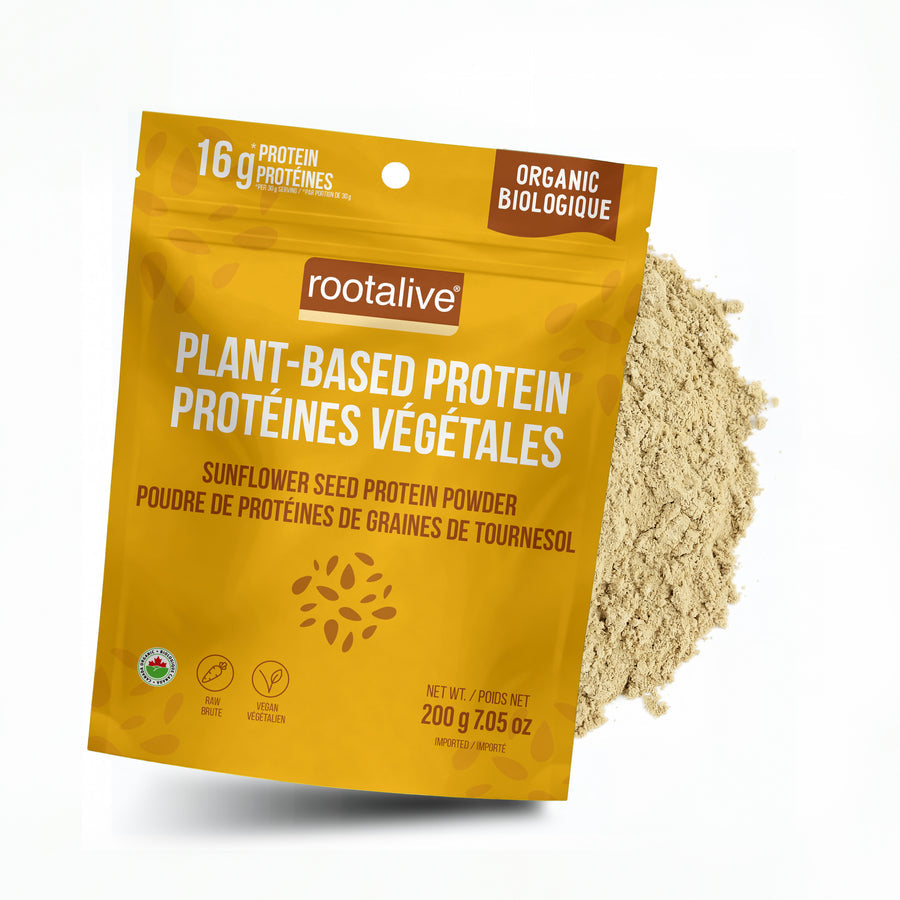 Rootalive Organic Sunflower Seed Protein Powder