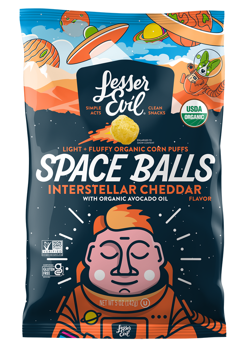 Interstellar Cheddar Space Balls