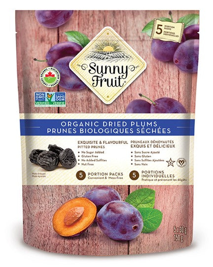 Sunny Fruit Organic Dried Plums
