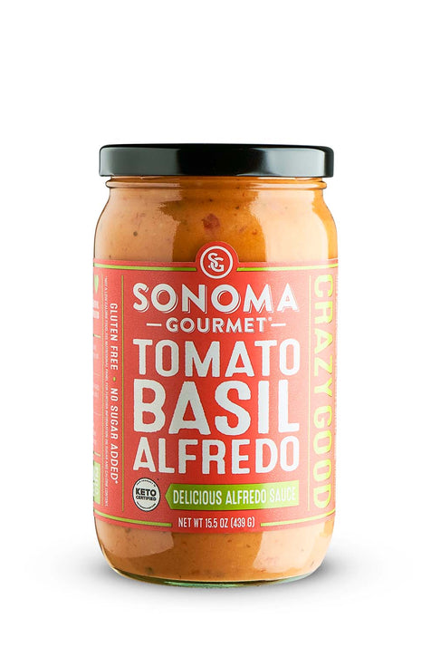 Cherry Tomato Basil Alfredo Sauce