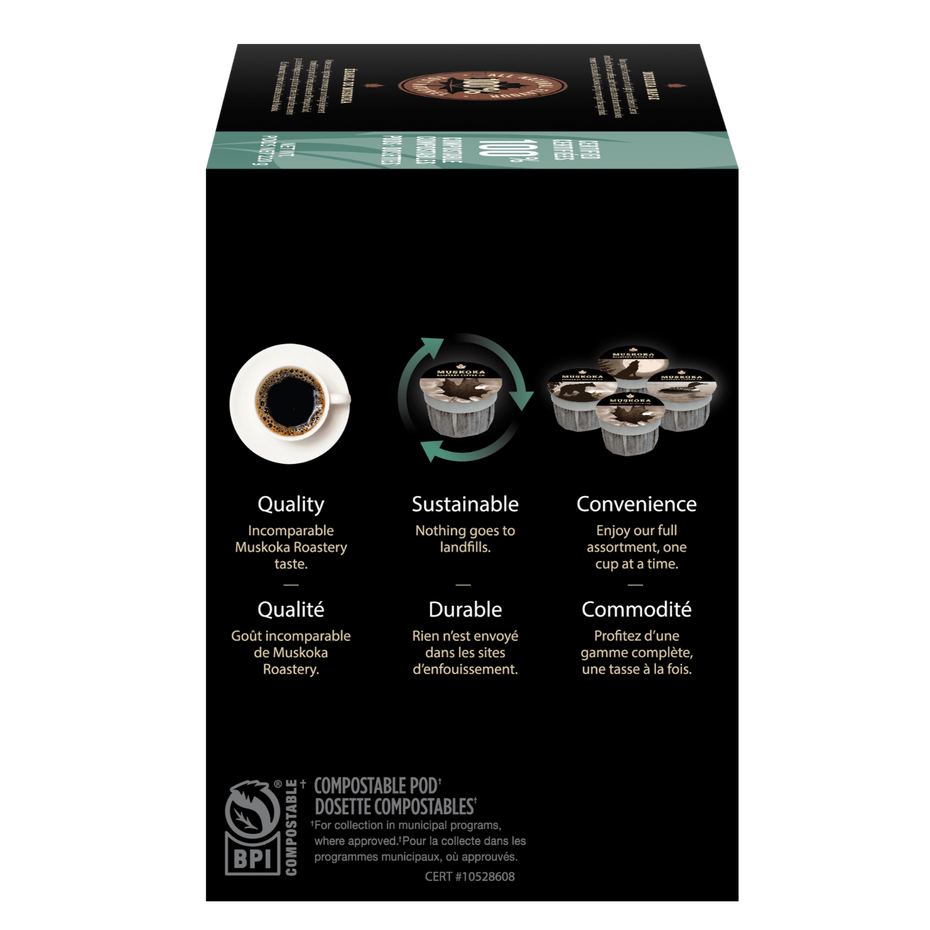 Muskoka Roaster Muskoka Maple Compostable Coffee Pods