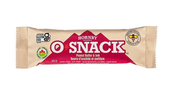 O Snack Peanut Butter & Jam Bar