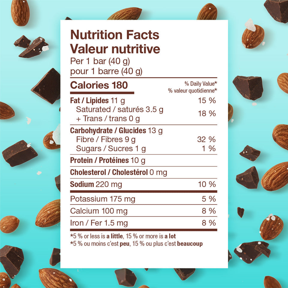 Love Good Dark Chocolate Sea Salt & Almond Keto Bar