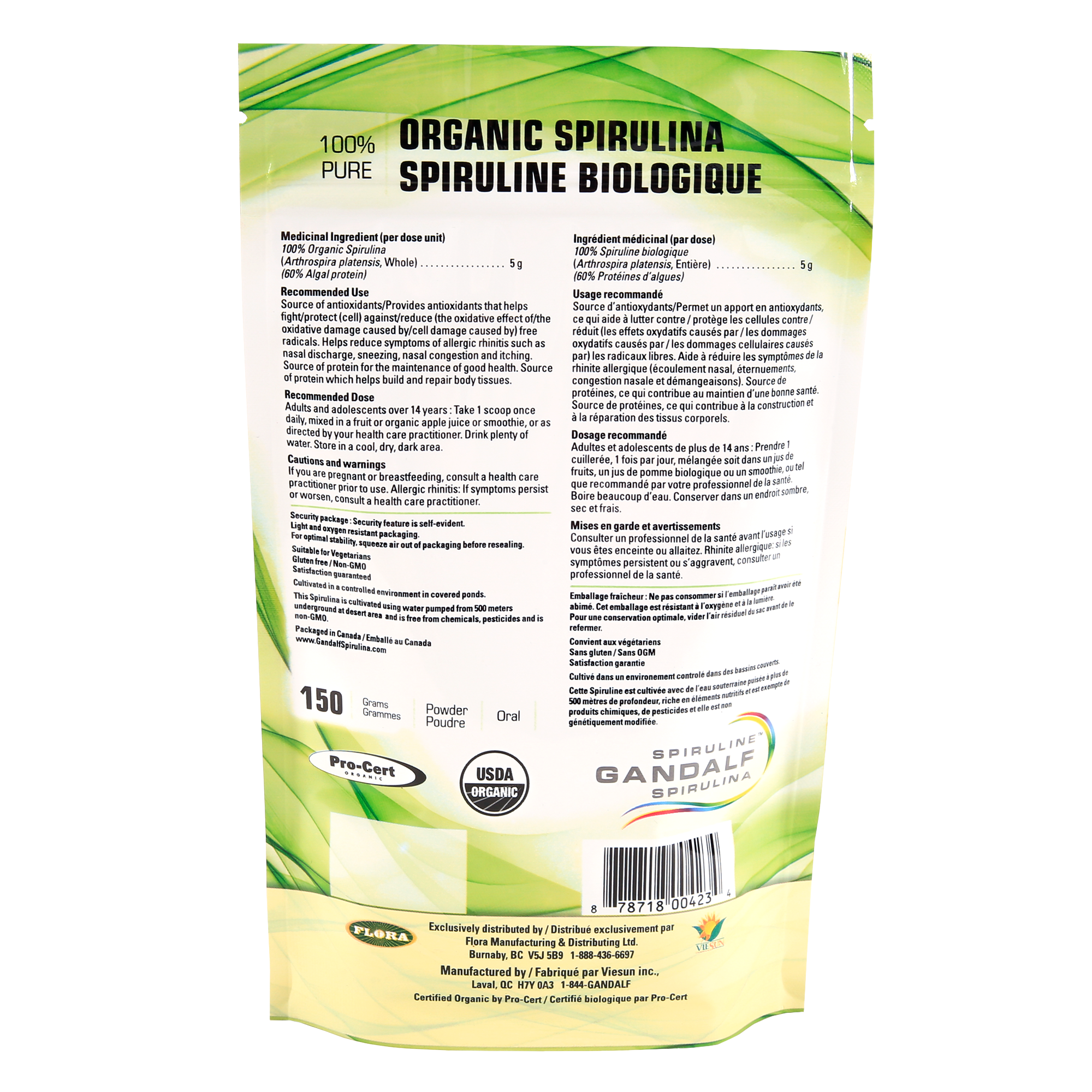 Organic Spirulina