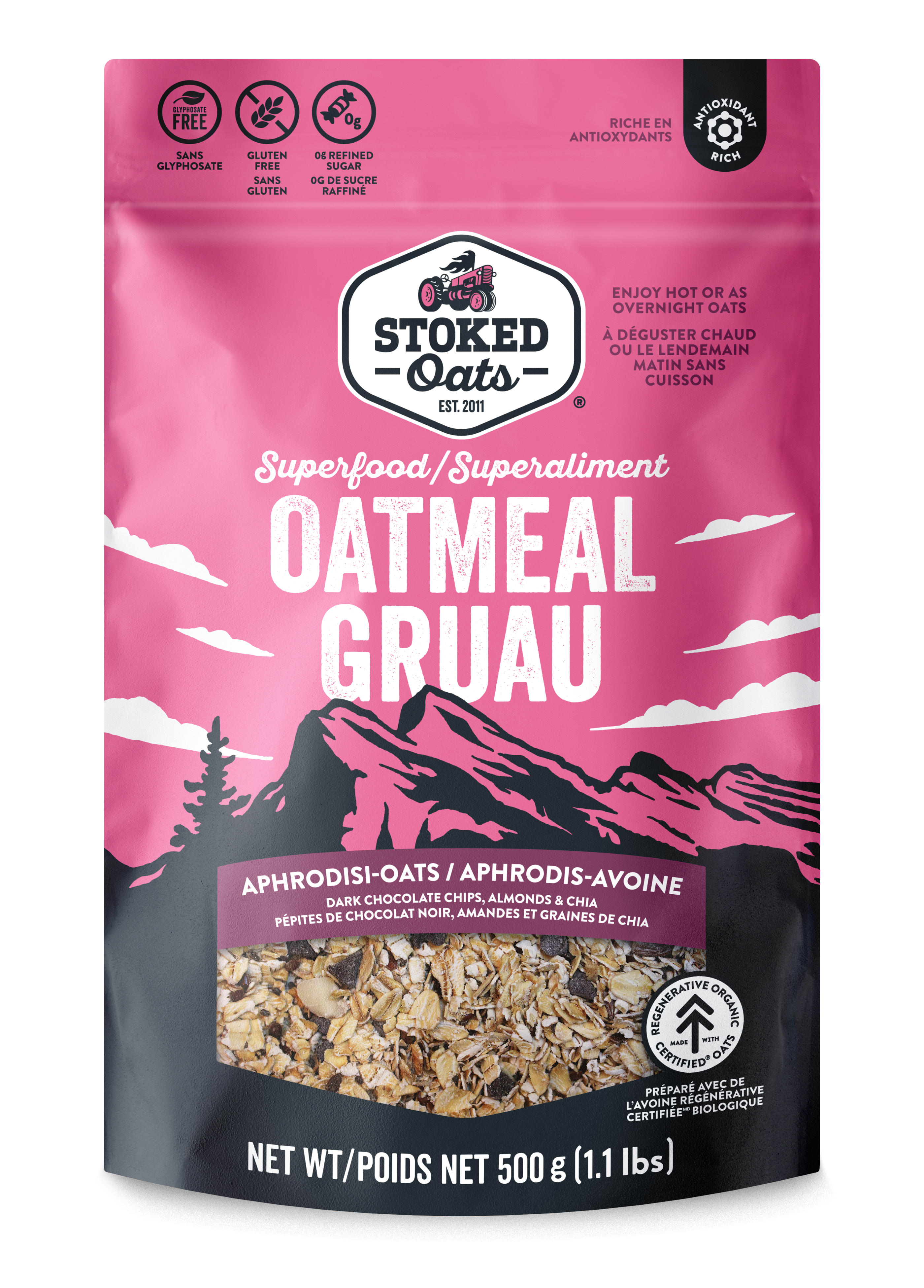 Stoked Oats Aphrodisi-Oats Oatmeal Blend