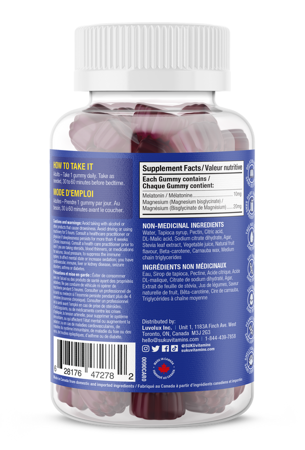 Suku Melatonin Magnesium Bisglycinate