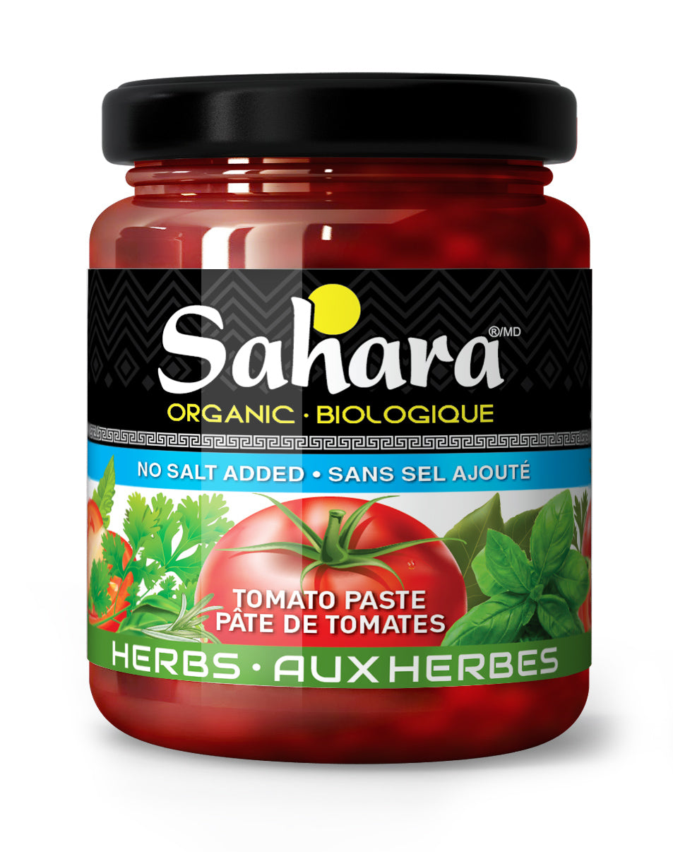 Sahara Organic Tomato Paste - Herbs