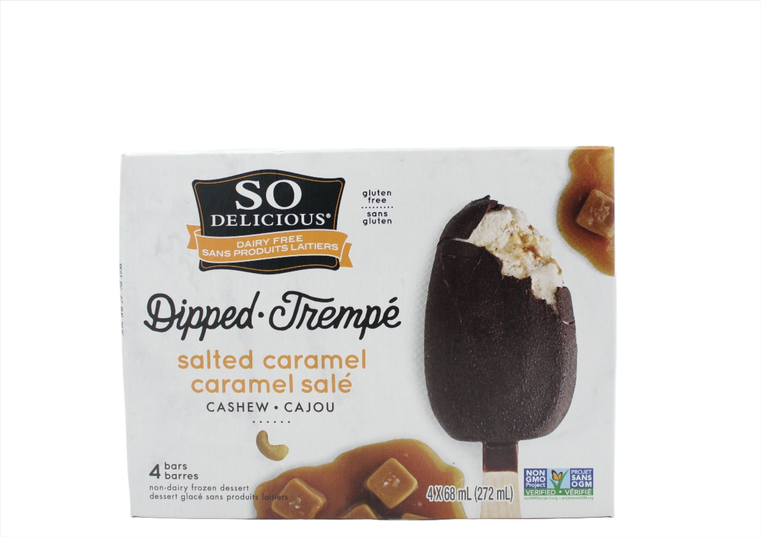 Dipped Salted Caramel Mini Bars