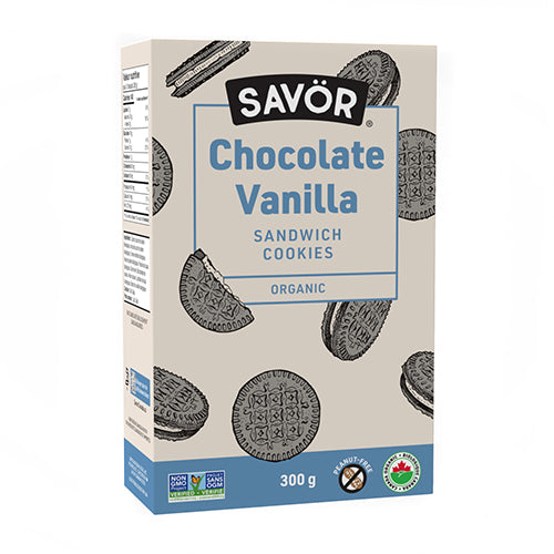 Organic Chocolate Vanilla Creme Cookies
