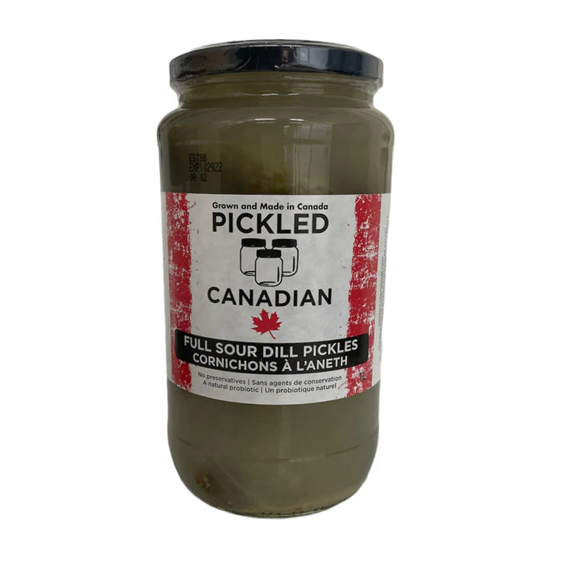 Full Sour Garlic Dill Pickles