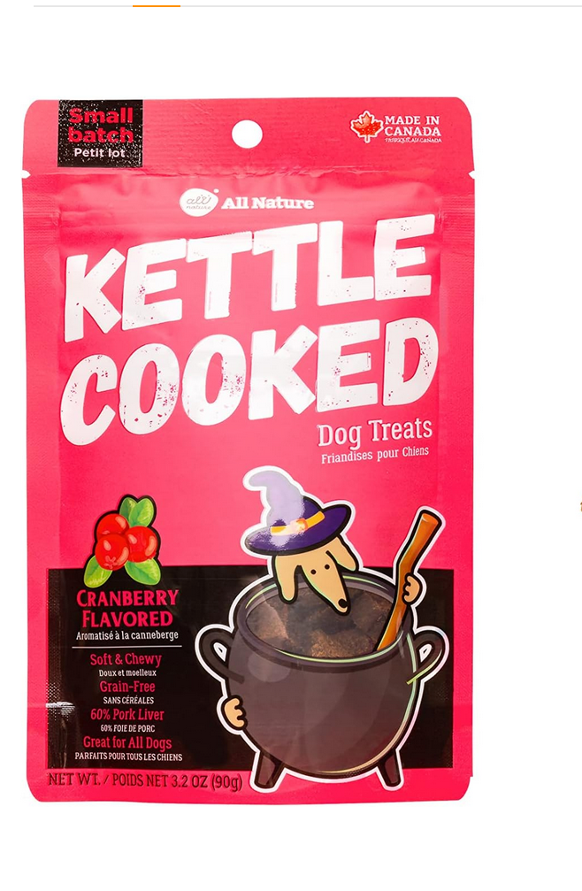 Cranberry Flavored Kettle Cooked Dog Treats