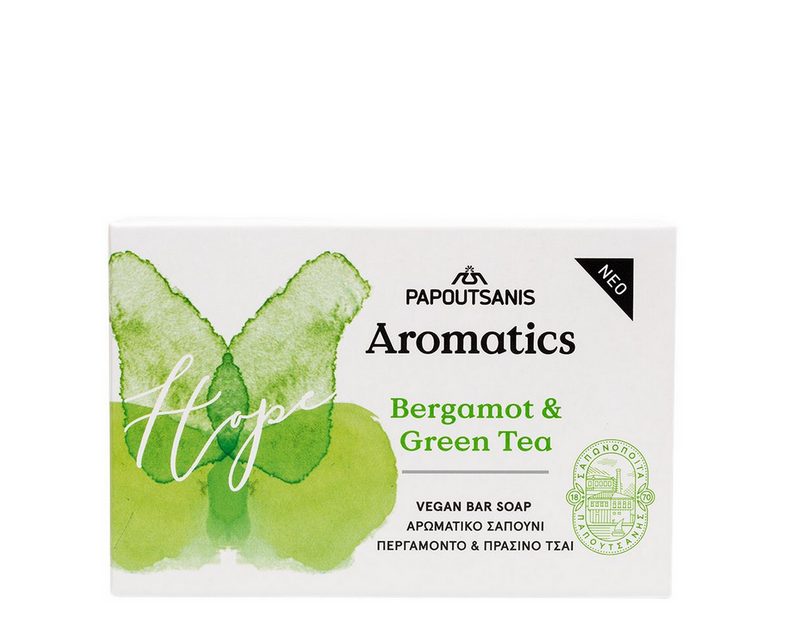 Vegan Bergamot & Green Tea Aromatic Bar Soap