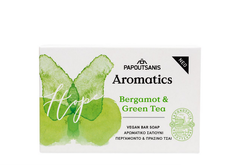 Vegan Bergamot & Green Tea Aromatic Bar Soap