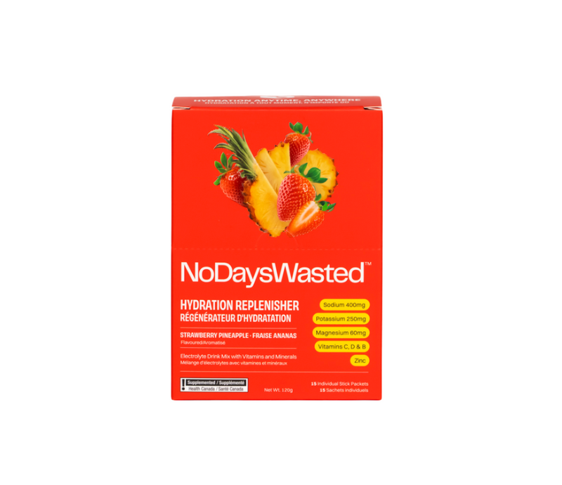 Strawberry Pineapple Electrolyte Drink Mix Box