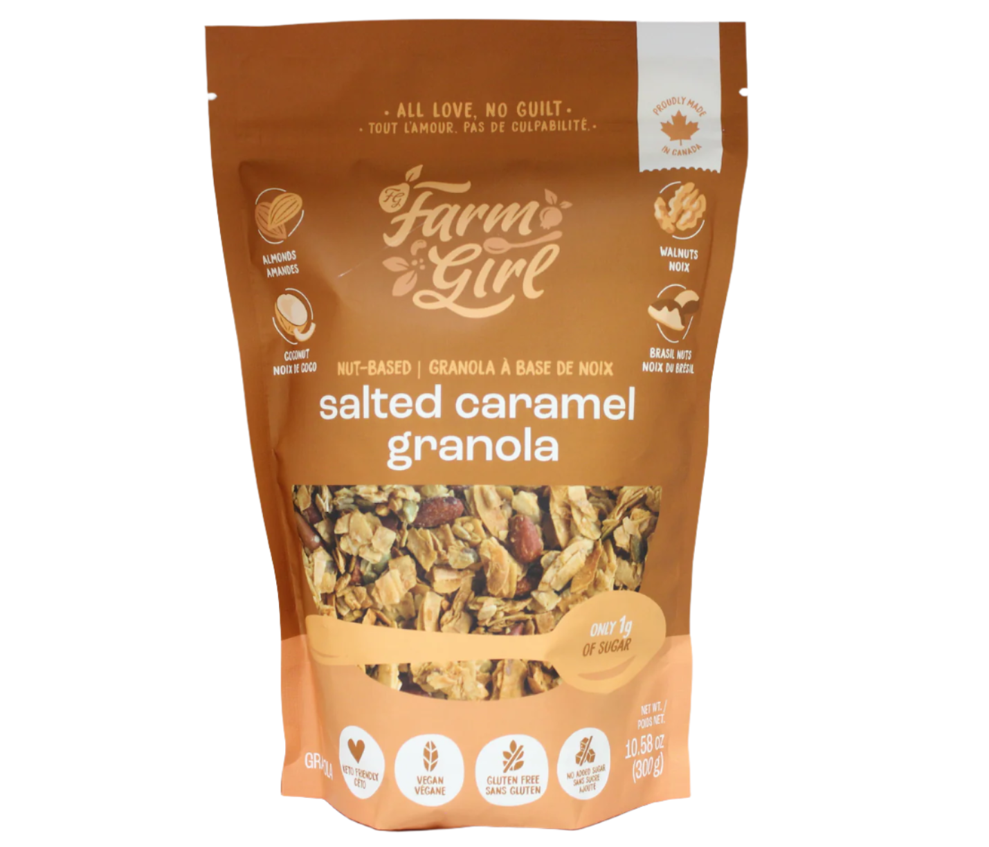 Salted Caramel, Nut Based Cereal