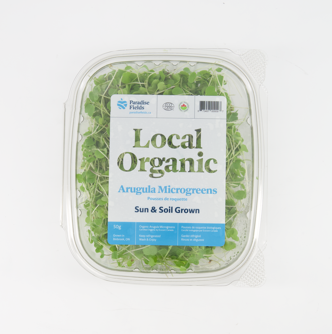 Organic Arugula Microgreens
