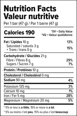 Peanut Butter Brownie Caffeine Protein Bar