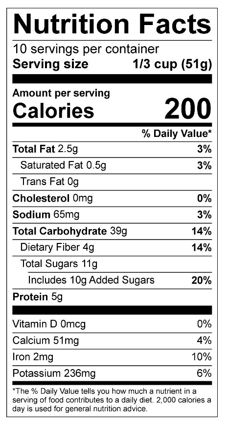 One Degree Sprouted Coconut Sugar & Spice Instant Oatmeal