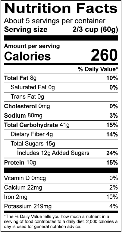 One Degree Organic Gluten-Free Cinnamon Raisin Protein Granola