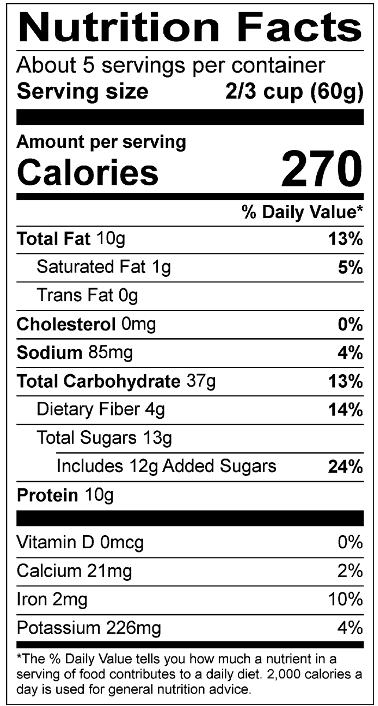 One Degree Organic Gluten-Free Citrus Cashew Protein Granola