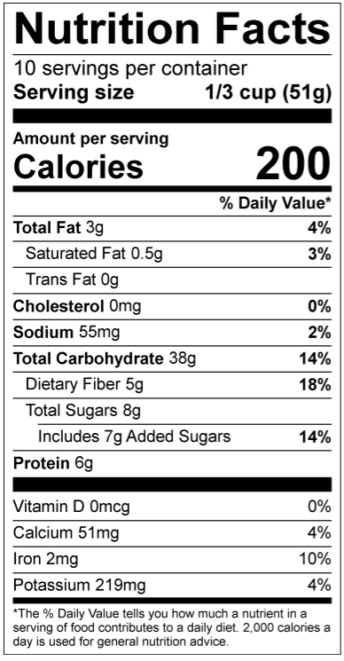 One Degree Sprouted Apple Cinnamon Instant Oatmeal