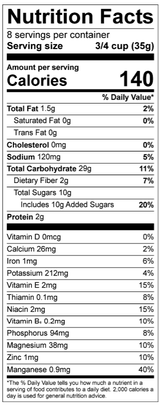 One Degree Organic Brown Rice Cacao Crisps