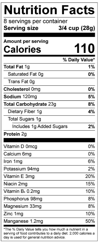 One Degree Organic Sprouted Brown Rice Crisps