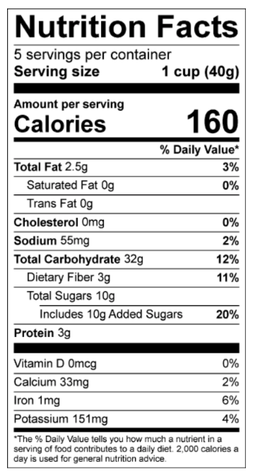One Degree Gluten-Free Organic Cinnamon Oat O's