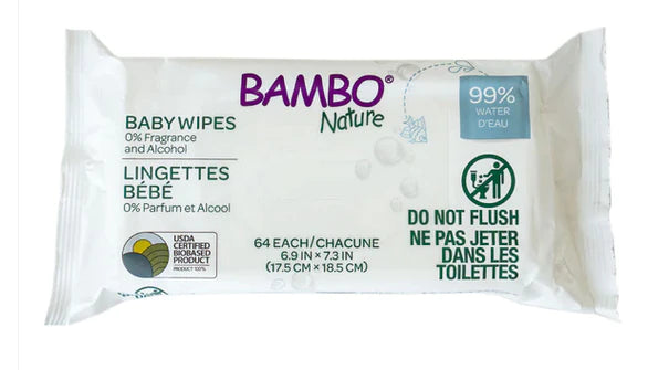 Fragrance & Alcohol Free Baby Wipes